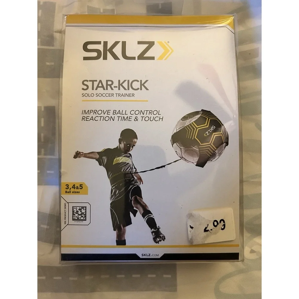 SKLZ Star-Kick Solo Soccer Trainer Training Aid for Ball Sizes‎ 3, 4 & 5  New